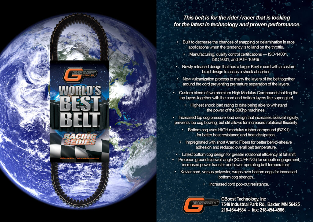 About World's Best Belt Racing Series